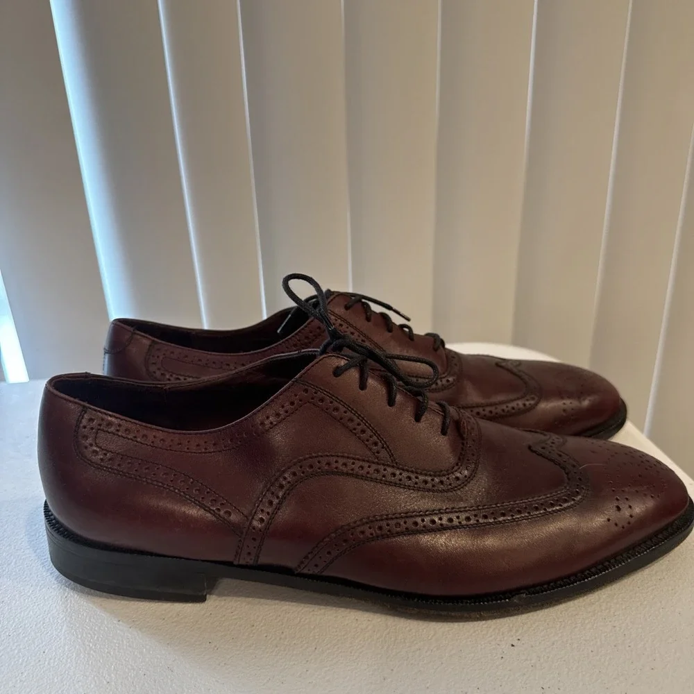 ET Wright Dress Shoes Size 12A Leather